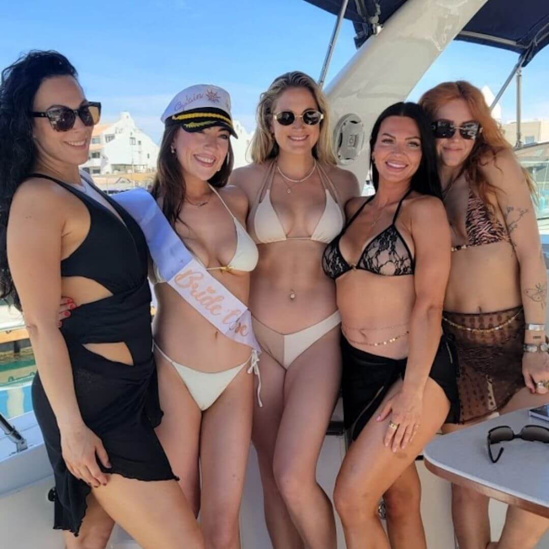bachelorette party boat